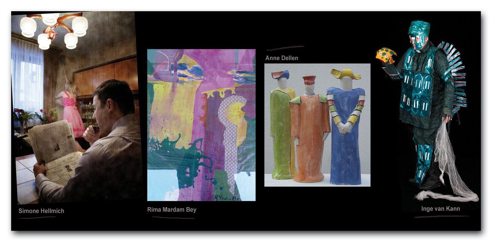 Anne Dellen / Rima Mardam Bey / Inge van Kann / Simon Hellmich